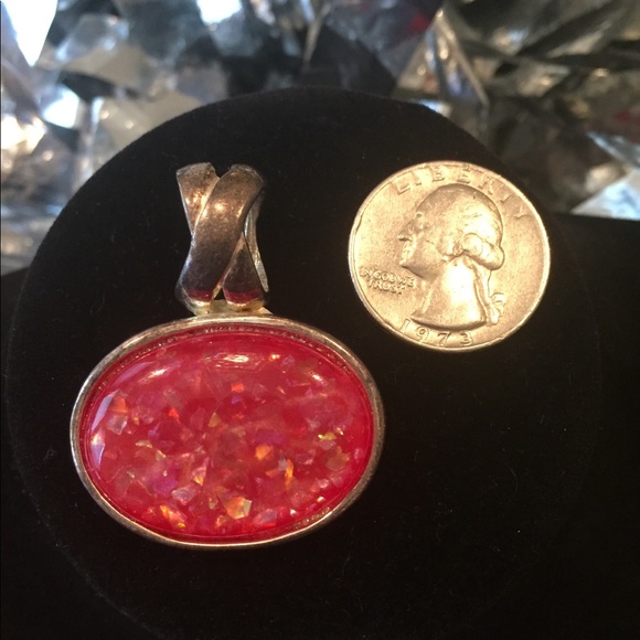 Vintage Pink Pendant - Picture 2 of 3